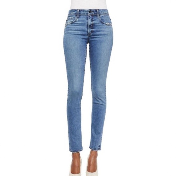 Revolve Helmut Lang Ankle Skinny Jeans.